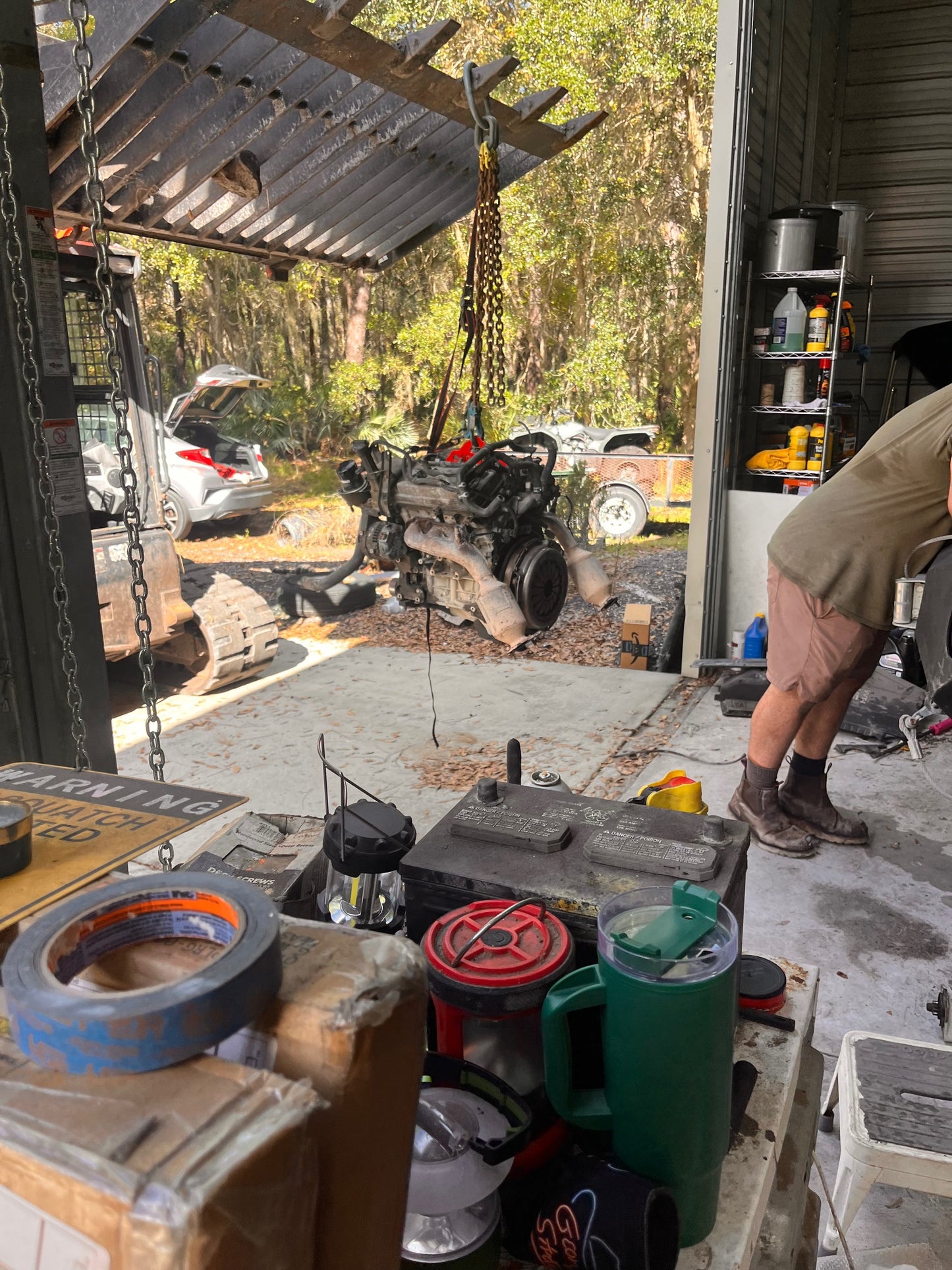 1GRFE Engine Intake Lift Plate