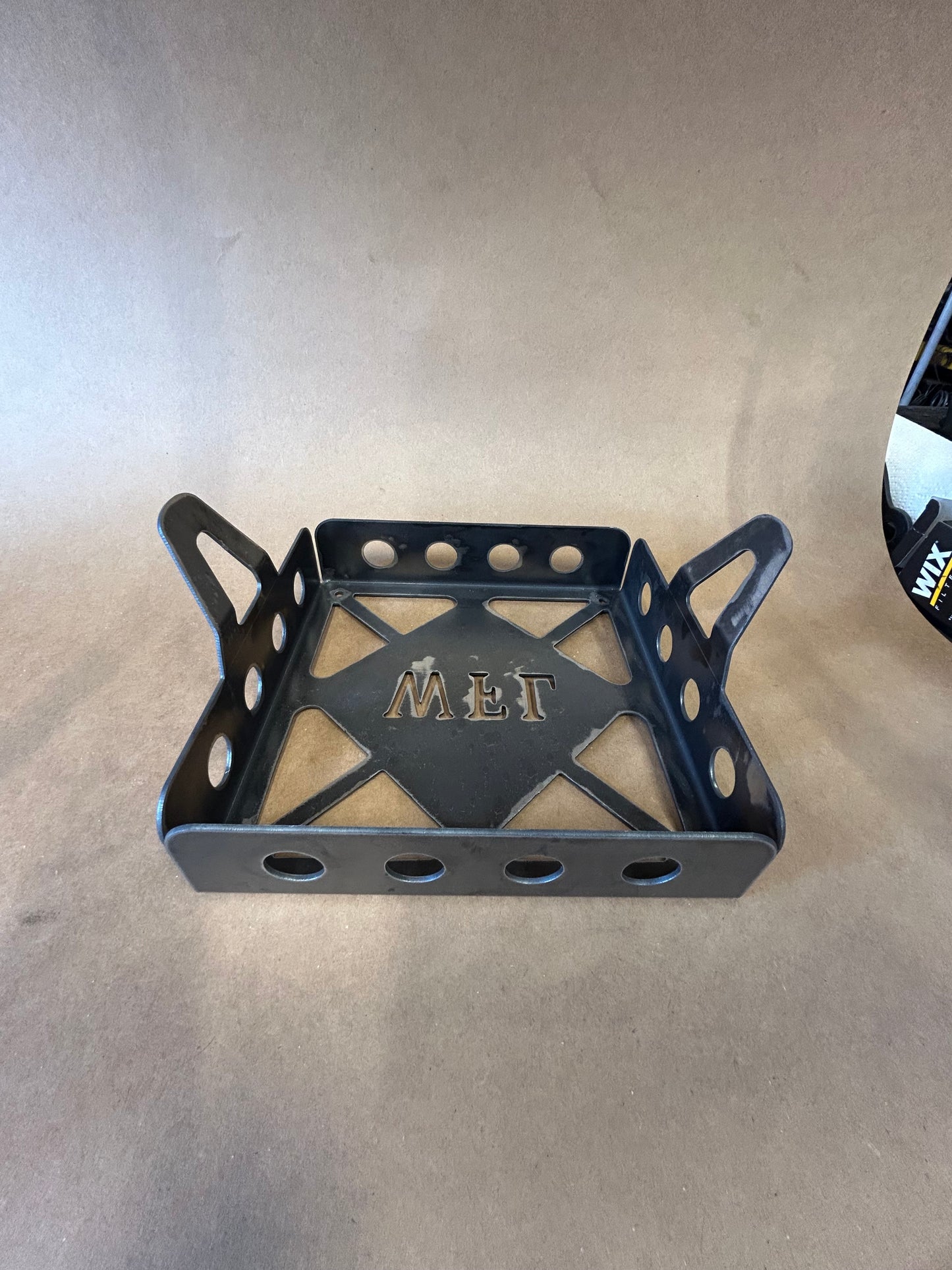 Race Gas Jug Mount Fits "Vp Style" Racing 5 Gallon Fuel Canisters