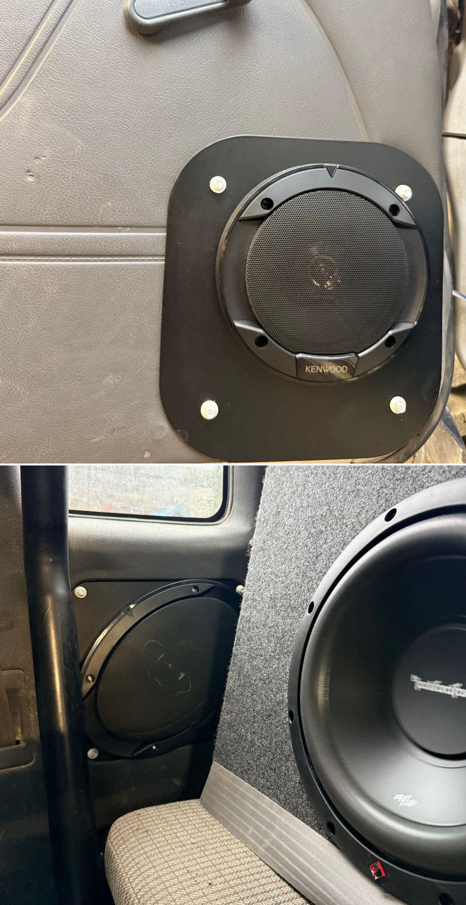 1989-95 Toyota Pickup Extended Cab Speaker Plates